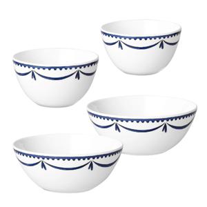 포지타노 블루 라이스볼 (공기대접)세트 4p