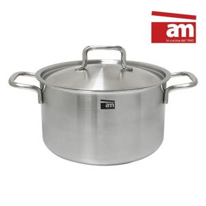 이태리 am 통5중 316냄비 인덕션 24cm 양수냄비