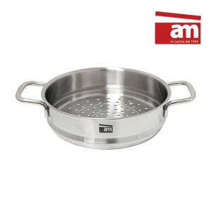 이태리 am 통5중 316냄비 인덕션 24cm 전용 스티머(단품)