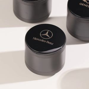 벤츠 로고 아망디에 차량용 LED 재떨이 차량 쓰레기통 자동차 담배 거치대