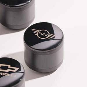 미니 MINI 로고 아망디에 차량용 LED 재떨이 차량 쓰레기통 자동차 담배 거치대