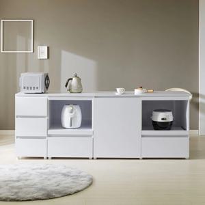 모노 광파형 홈바 아일랜드 식탁 렌지대 수납장 인조대리석 1200 1600 1800