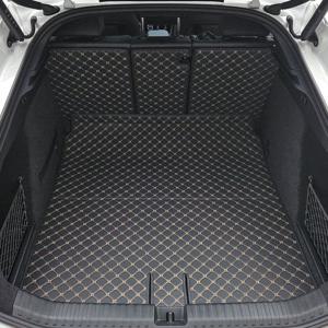 아우디 A6 E트론 트렁크매트 프리미엄 퀼팅 가죽 용품