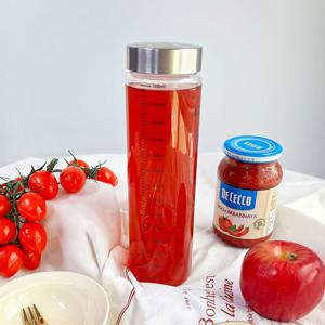 미르 내열유리 눈금유리병 700ml 4P 더치커피 수제청 보관