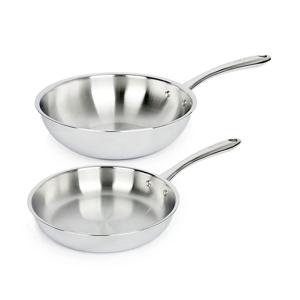 올파이브 통5중 2P세트 스텐 후라이팬 26cm 궁중팬 28cm 인덕션겸용