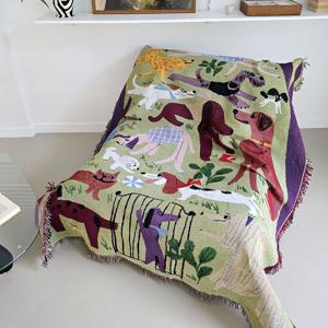 그림 같은 오후 블랭킷 빈티지 담요/소파커버