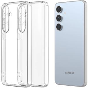 1+1 갤럭시 S25 FE 슬라임 투명 휴대폰 케이스