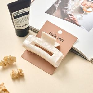 펄 사각집게핀 1개