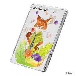 디즈니 주토피아 인더가든 디자인 맥세이프 2배 자력 투명 카드 포켓 지갑