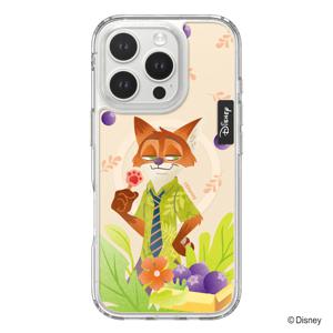 디즈니 아이폰 16 프로 맥스 크리스탈 주토피아 디자인 맥세이프 투명 휴대폰 케이스