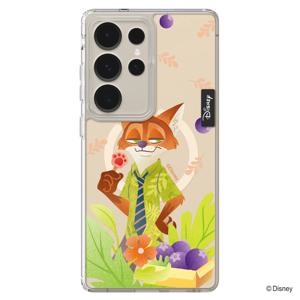 디즈니 갤럭시 S25 울트라 크리스탈 주토피아 디자인 맥세이프 투명 휴대폰 플러스 케이스