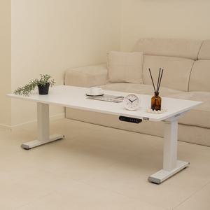 모션데스크 듀얼모터 좌식형 소파 테이블 높이조절 책상 3STEP 1200/1400