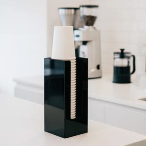 종이컵 디스펜서 홀더 수거함 거치대 컵 보관함 카페 탕비실 사무실 프리미엄 1구