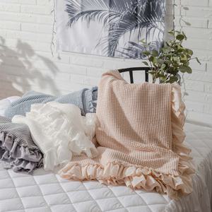 프렌치 프릴 모달와플 여름이불 S,Q 4colors