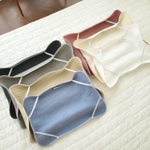 [카카오페이10%/파우치증정] (1+1) 피그먼트 순면 누빔 일자 밴딩 베개커버