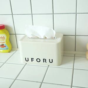 바닐라 사각 휴지케이스