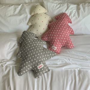 눈꽃 트리 쿠션