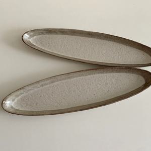 Baguette Oval Plate 롱바게트 오벌 플레이트 긴 타원 접시 초밥 접시