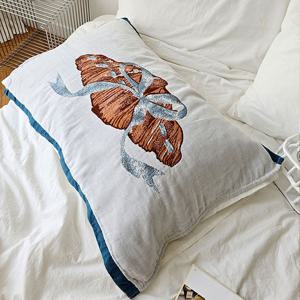 아트풀 크루아상 깊은잠 베개수건 베개덮개 다용도 러너