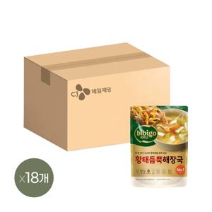 비비고 황태 듬뿍 해장국 460g x18개