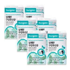 상쾌한 구강유산균 6박스