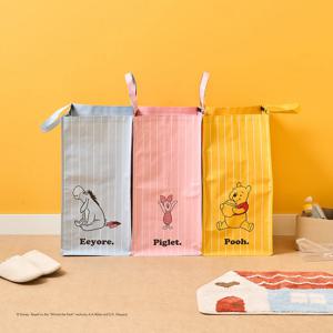 디즈니 분리수거백 3P세트 위니더푸 30x30x60cm