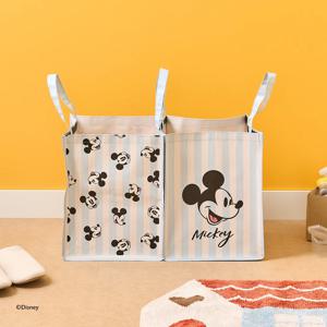 디즈니 블루 분리수거백 2P세트 미키마우스 30x30x38cm
