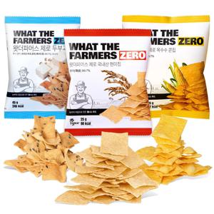 기름없는 왓더파머스 제로 (두부과자/옥수수칩/현미칩)