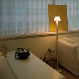 2단 케이크 무드등 미드센츄리 인테리어 무선 장스탠드 LED 조명 (3color)