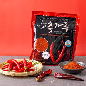 장미빛 태양초 골드고춧가루 국산 고추가루 1kg 순한맛