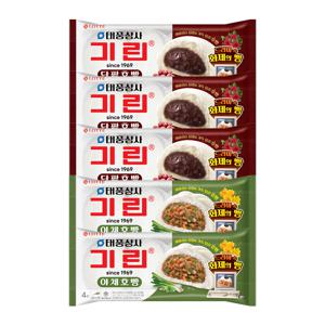 팥호빵(4입)X3봉 + 야채호빵(4입)X2봉 (총20입)