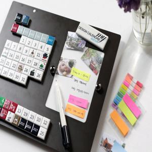 2026년 만년 타일자석 캘린더&메모 벽걸이용