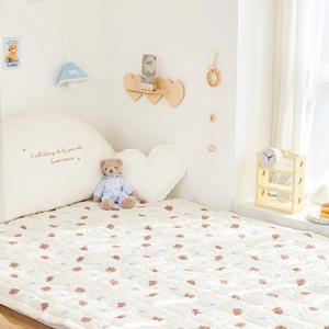 베베누보 극세사 매트 겨울 따뜻한 침대패드 웜매트