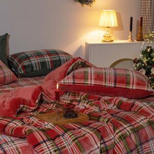 밀크극세사 라지킹 침구 항균 보온 차렵이불패드 세트