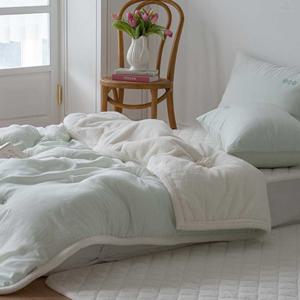 꽃자수 호텔침구 차렵이불세트 3Color S/Q 가을 겨울이불 모달100