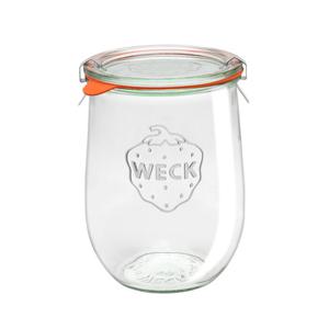 튤립쉐이프1060ml(745) 독일 웩 밀폐용기 클립+고무링 세트상품