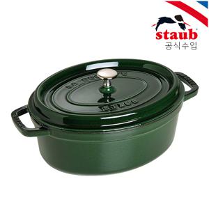 타원형 꼬꼬떼 27cm 바질그린 ST102785