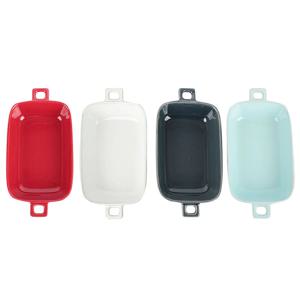 도자기 오븐디쉬 직사각그릇 그라탕 전자레인지 용기