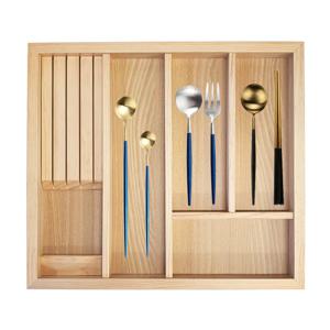 고급 국산 원목수저함 600 수저정리함 분리함 서랍정리 다용도 보관함