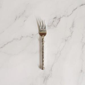 태국 핸드메이드 크리스탈크라운 커트러리 디저트 포크