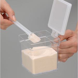 이노마타 사각 조미료통 400ml 스푼포함 양념 카페 파우더통