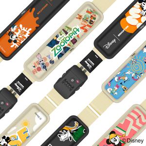 디즈니 몽랩 여행용캐리어 항공벨트 밴드 TSA 해외여행용품 러기지보호 자물쇠잠금장치 스트랩