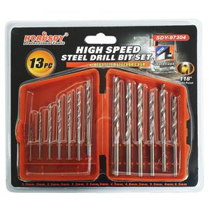 드릴 비트세트 13P(97304) 철제용 비트날