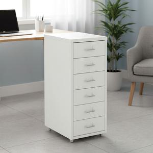 헬메르 완제품 철제 서랍장 이동식 틈새 바퀴달린 미니 슬림 수납장