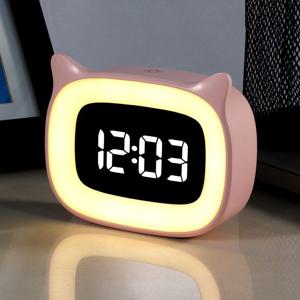 VRT1002-PK(핑크) 발렌티노루디 LED 알람 탁상시계