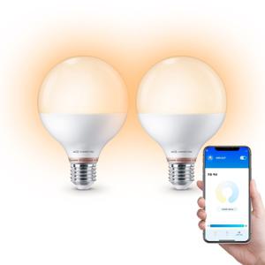 위즈 화이트 앰비언스 LED 스마트전구 볼전구 LED 조명 Matter 지원 2팩