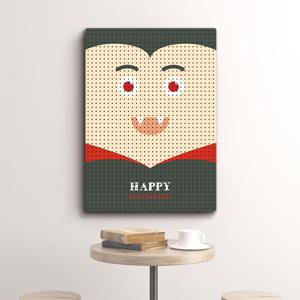 할로윈 뱀파이어 캐릭터 대형 소형 사진 액자 두꺼비집 가리개