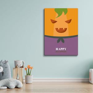 할로윈 펌프킨 캐릭터 사진 대형 소형 액자 두꺼비집 가리개 커버