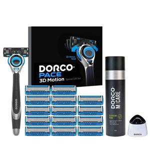 페이스3D모션 홈쇼핑 면도세트1호(기+날 총15입+폼+실버스탠드)