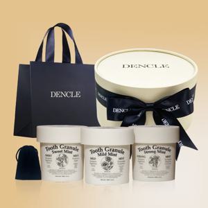 덴클 고급치약 선물세트 천연가루치약 3종